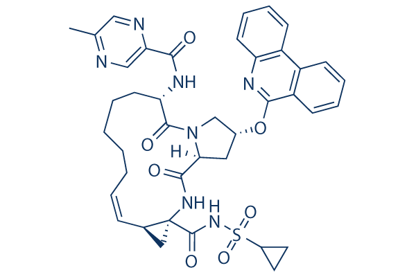 Paritaprevir (ABT-450)化学構造