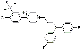 Penfluridol化学構造