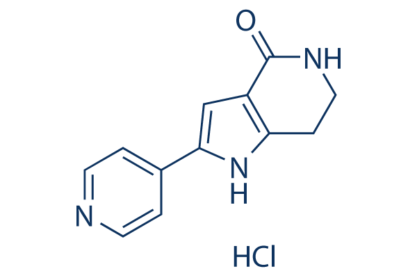 PHA-767491 HCl化学構造