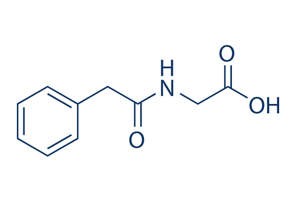 Phenyl-ac-Gly-OH化学構造