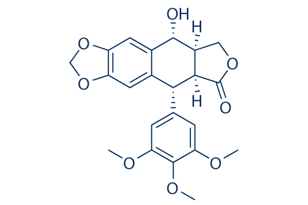Picropodophyllin (PPP)化学構造