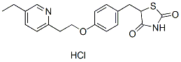 Pioglitazone HCl化学構造