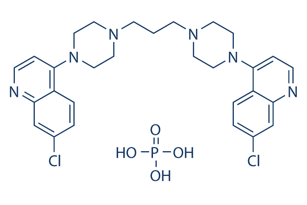 Piperaquine phosphate化学構造