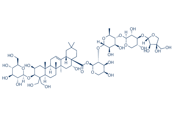Platycodin D化学構造