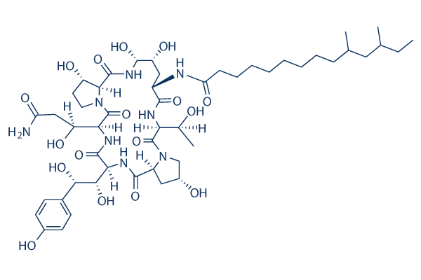 Pneumocandin B0化学構造