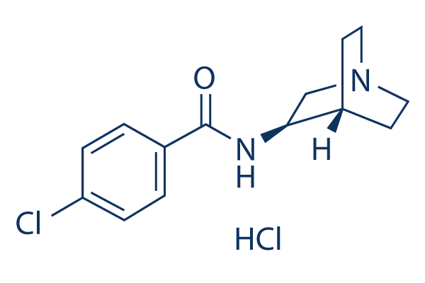 PNU 282987 HCl化学構造