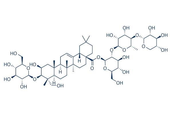 Polygalasaponin F化学構造