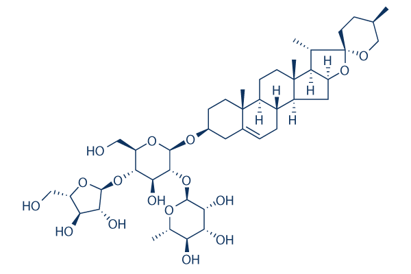 Polyphyllin I化学構造