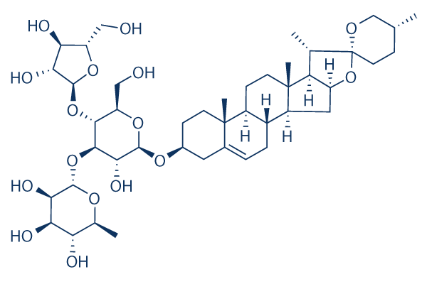 Polyphyllin II化学構造