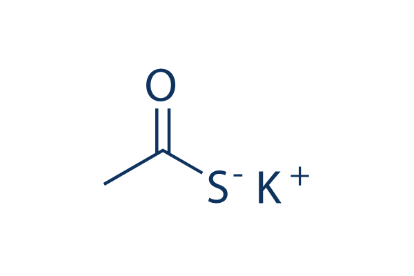 Potassium thioacetate化学構造
