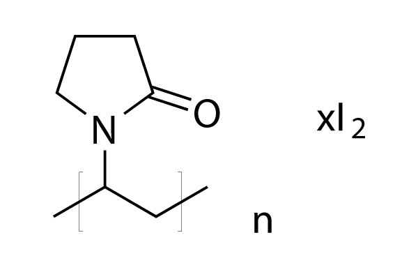 Povidone iodine化学構造