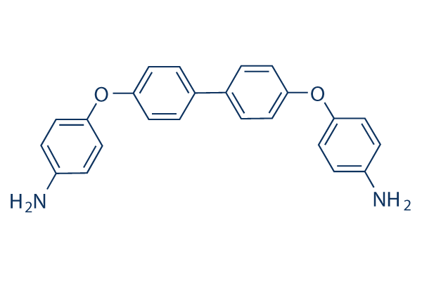 4,4'-Bis(4-aminophenoxy)biphenyl 化学構造