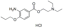 Proparacaine HCl化学構造