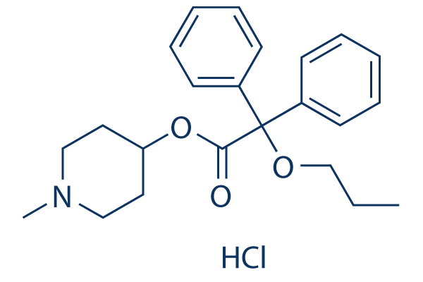 Propiverine hydrochloride化学構造