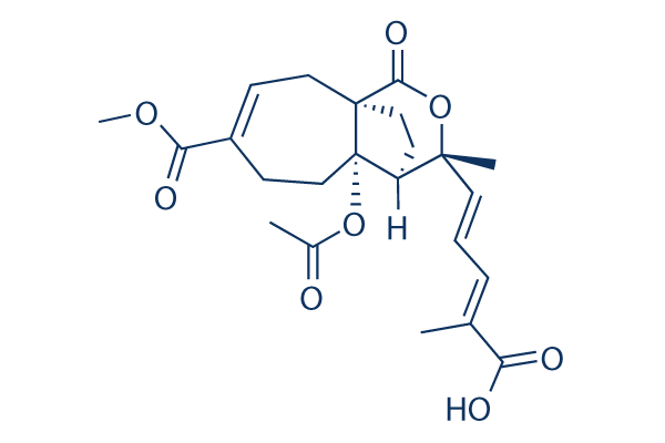 Pseudolaric Acid B化学構造