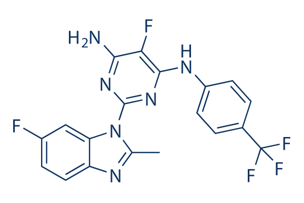 Unesbulin (PTC596)化学構造