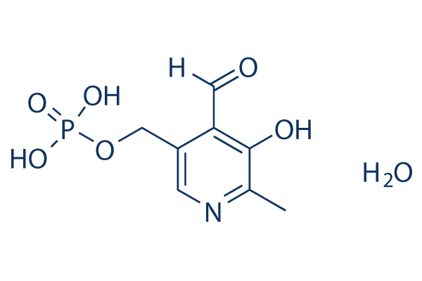 Pyridoxal 5-phosphate monohydrate化学構造