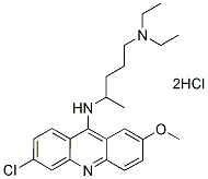 Quinacrine 2HCl化学構造