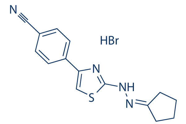 Remodelin hydrobromide化学構造
