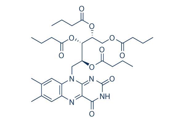 Riboflavin Tetrabutyrate化学構造