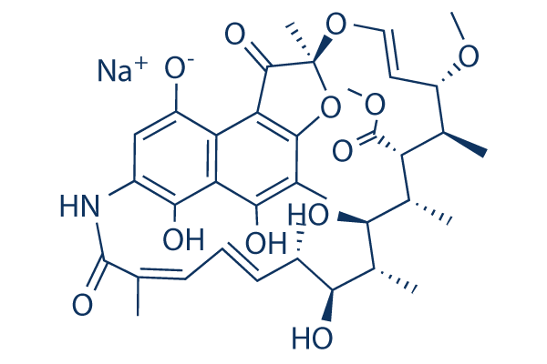 Rifamycin sodium salt化学構造