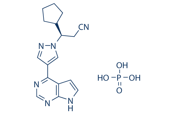 Ruxolitinib Phosphate化学構造