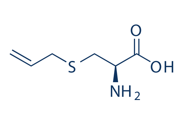 S-allyl-L-cysteine化学構造