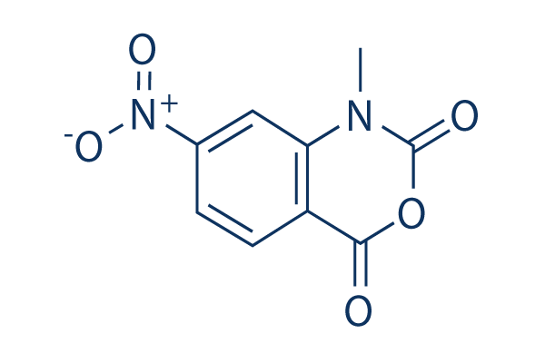 1-Methyl-7-nitroisatoic anhydride (1M7)化学構造