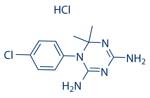Cycloguanil hydrochloride化学構造