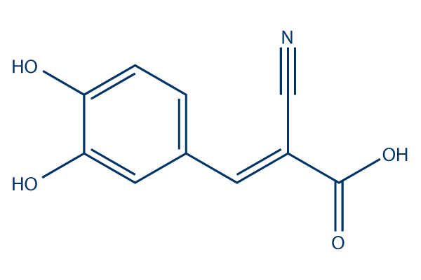 Tyrphostin AG30 (AG30)化学構造