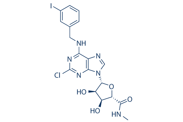 Namodenoson (CF-102)化学構造