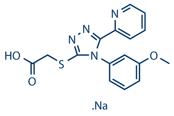 GJ103 sodium salt 化学構造