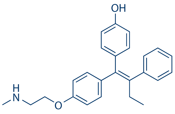 Endoxifen E-isomer化学構造