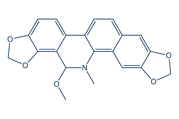 6-Methoxydihydrosanguinarine化学構造