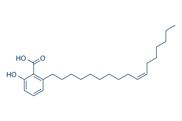 Ginkgolic acid C17:1化学構造