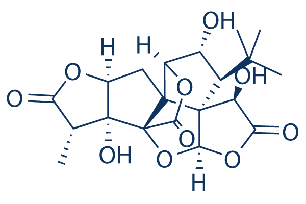 Ginkgolide J化学構造