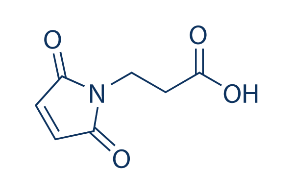 3-Maleimidopropionic acid化学構造