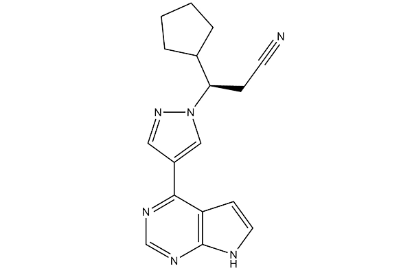 Ruxolitinib化学構造