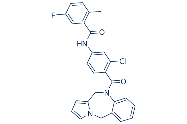 Lixivaptan (VPA-985)化学構造