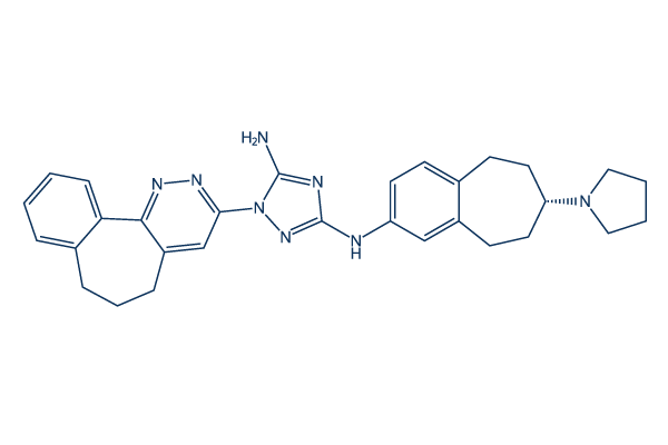 Bemcentinib (R428)化学構造
