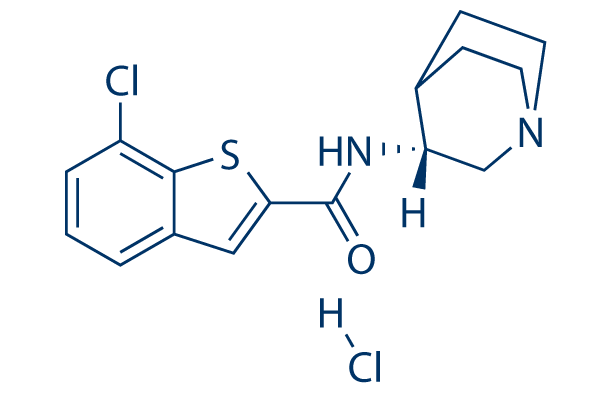 Encenicline (EVP-6124) hydrochloride化学構造