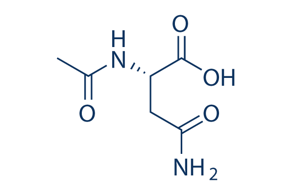 Nα-Acetyl-L-asparagine化学構造