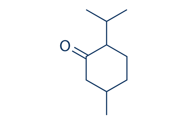 Menthone化学構造
