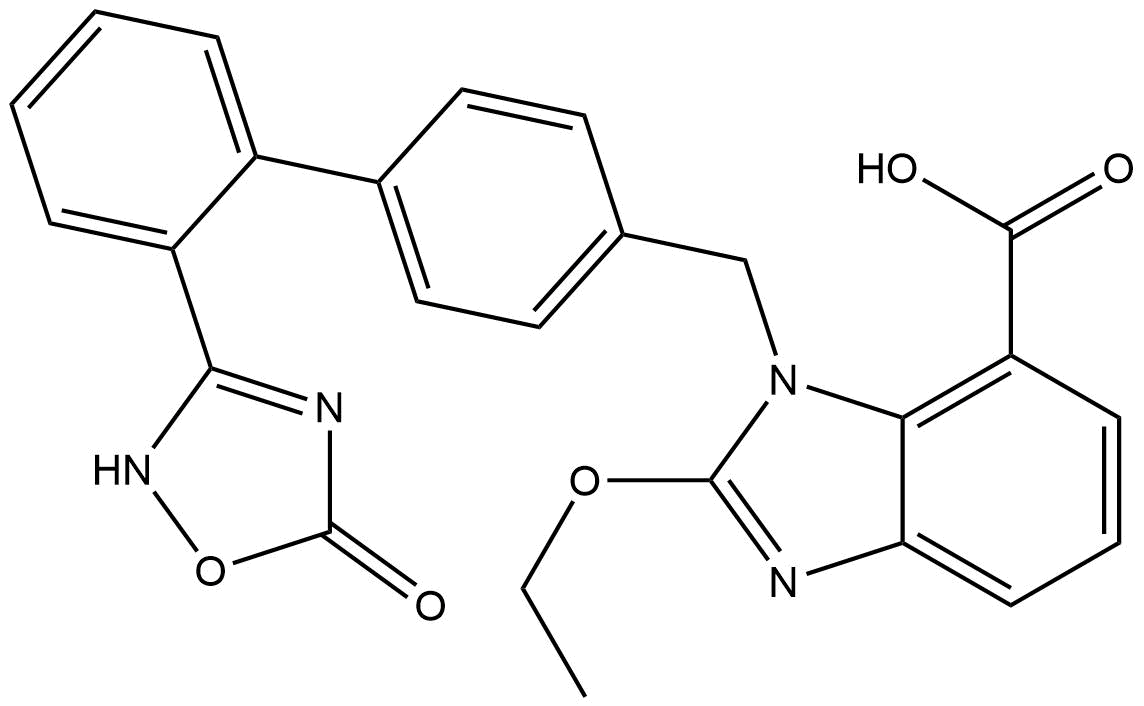 Azilsartan化学構造