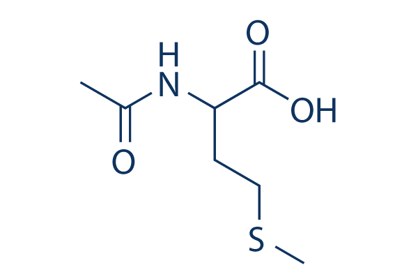 N-Acetyl-DL-methionine化学構造