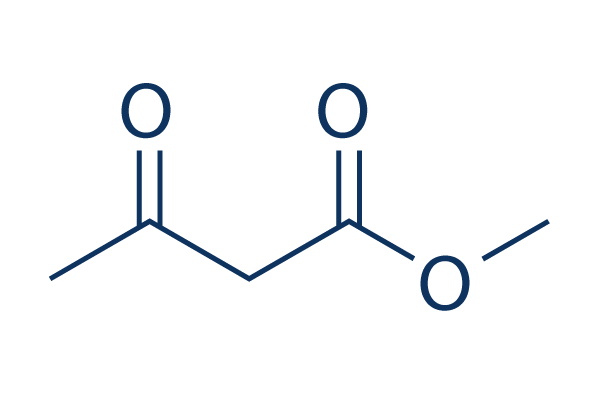 Methyl acetoacetate化学構造