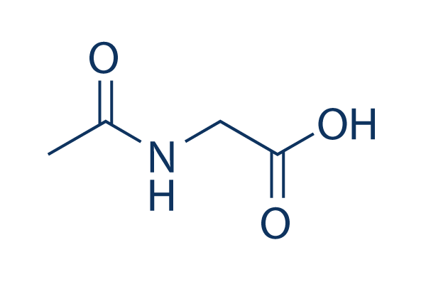 N-Acetylglycine化学構造