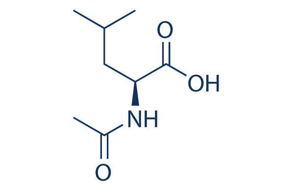 N-Acetyl-L-leucine化学構造
