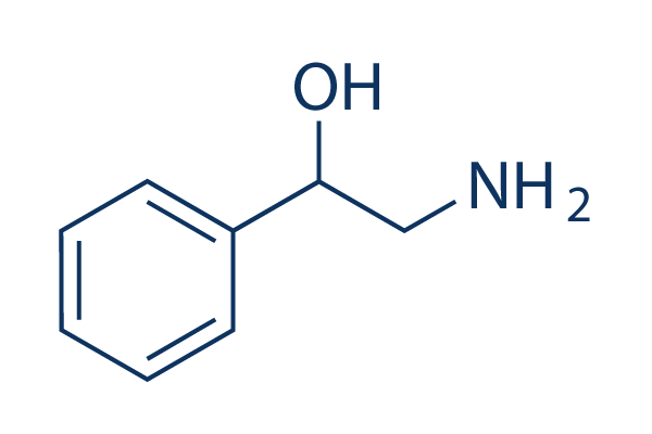 2-Amino-1-phenylethanol化学構造