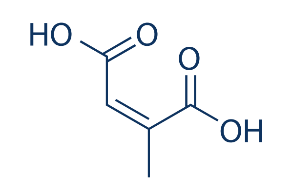 Citraconic acid化学構造